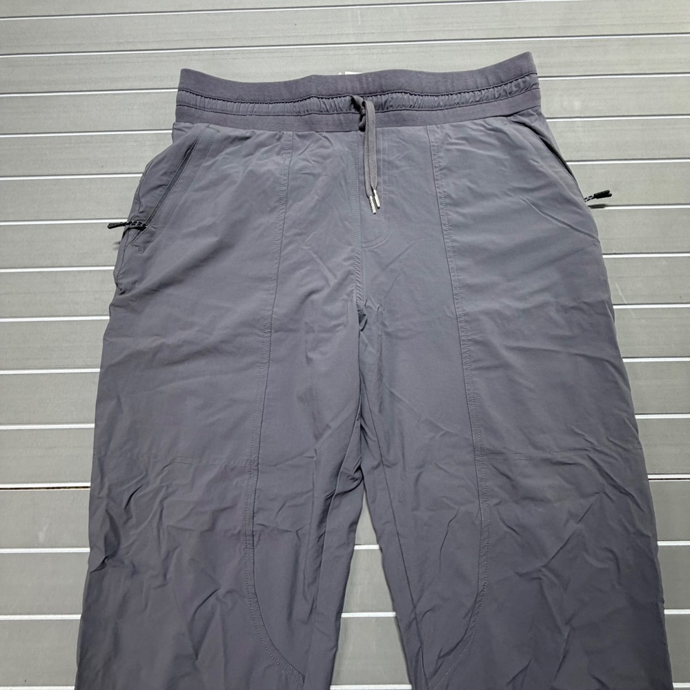 Baleaf Womens Gray Hiking Pants UPF 50+ Joggers XL Drawstring Pockets